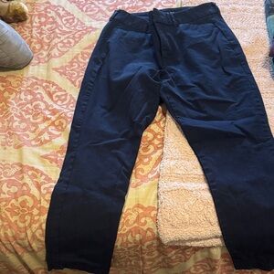 Old Navy Women's Navy Cropped Ankle Pants